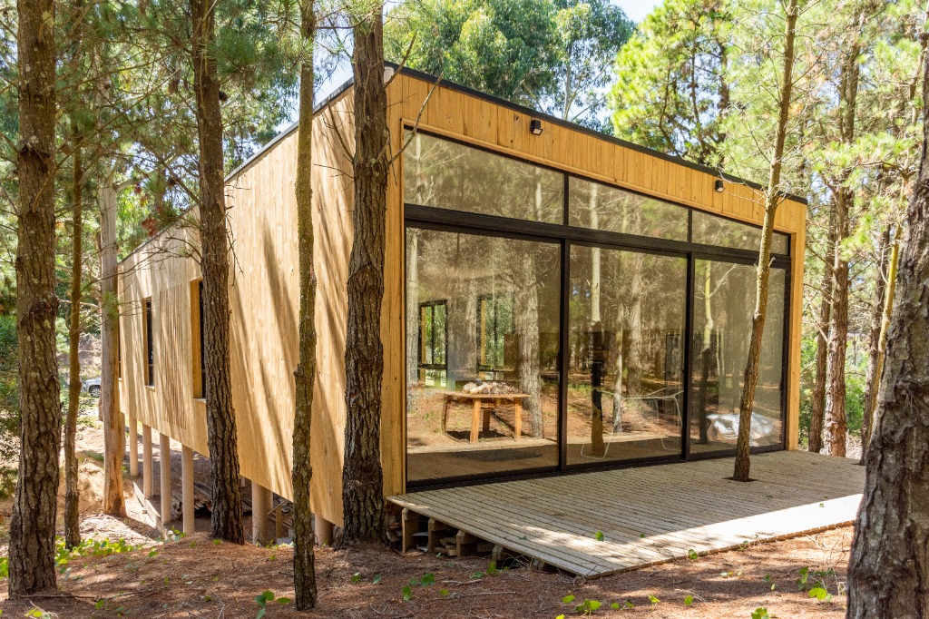 Cabaña en el bosque